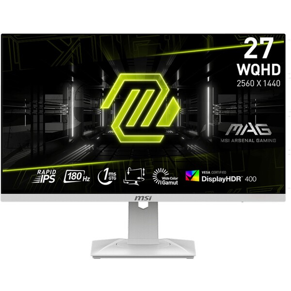 MSI MAG 274QRFW Bílá