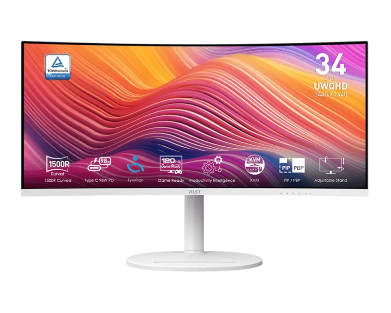 MSI Modern MD342CQPW Bílá