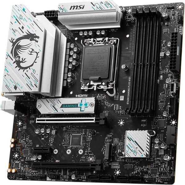 MSI B760M GAMING PLUS WIFI Bílá