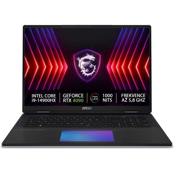 MSI Titan 18 HX A14VIG-071CZ Černá