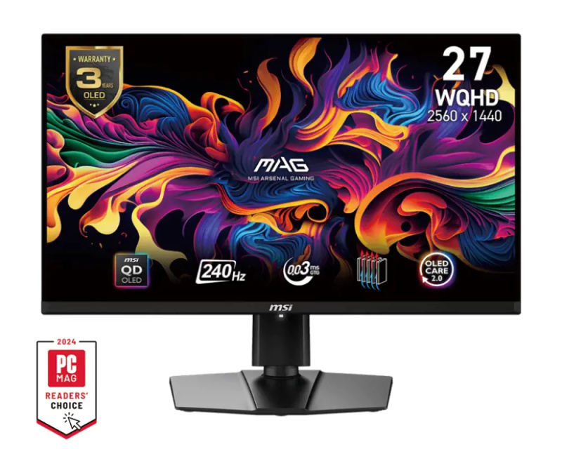MSI MAG 271QPX QD-OLED E2 Černá