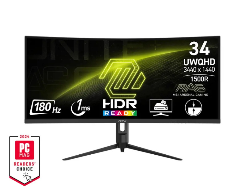 MSI MAG 342CQR E2 Černá