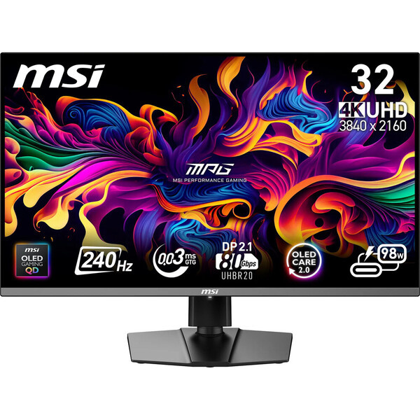 MSI MPG 322URX QD-OLED Černá