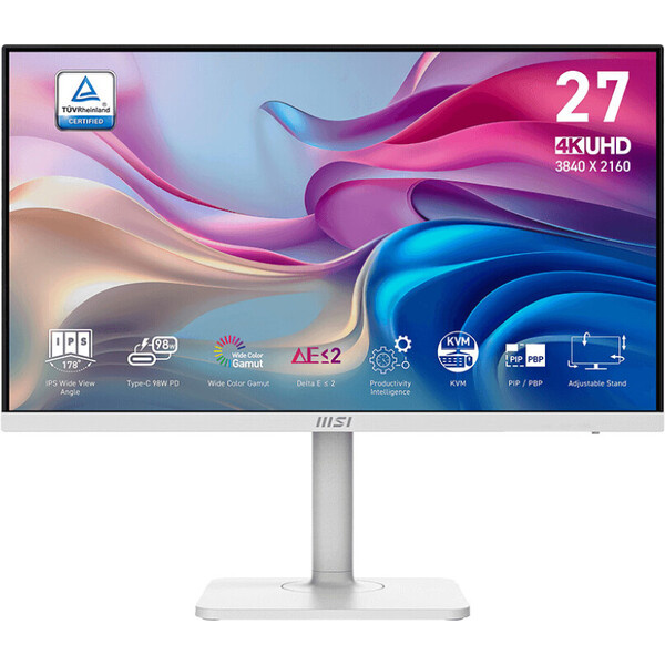 MSI Modern MD272UPHW Bílá