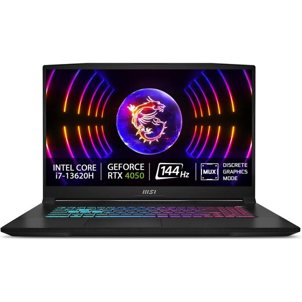 MSI Katana 17 Katana 17 B13VEK-1442CZ Černá