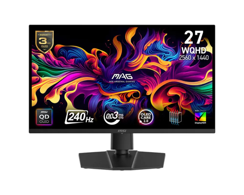 MSI MAG 271QP QD-OLED X24 Černá