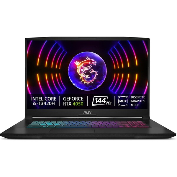 MSI Katana 17 Katana 17 B13VEK-1464XCZ Černá