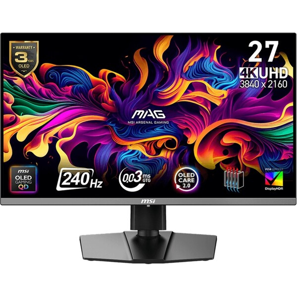MSI MAG 272UP QD-OLED X24 Černá