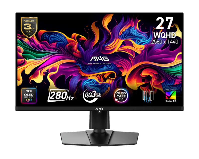 MSI MAG 271QP QD-OLED X28 Černá