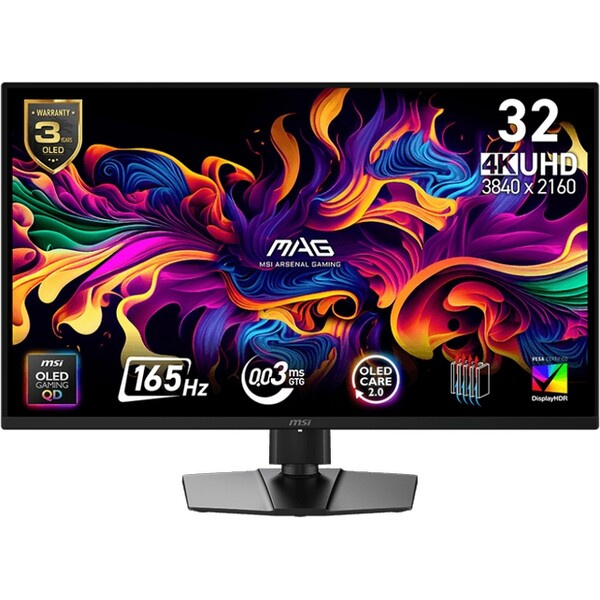 MSI MAG 322UP QD-OLED E16 Černá