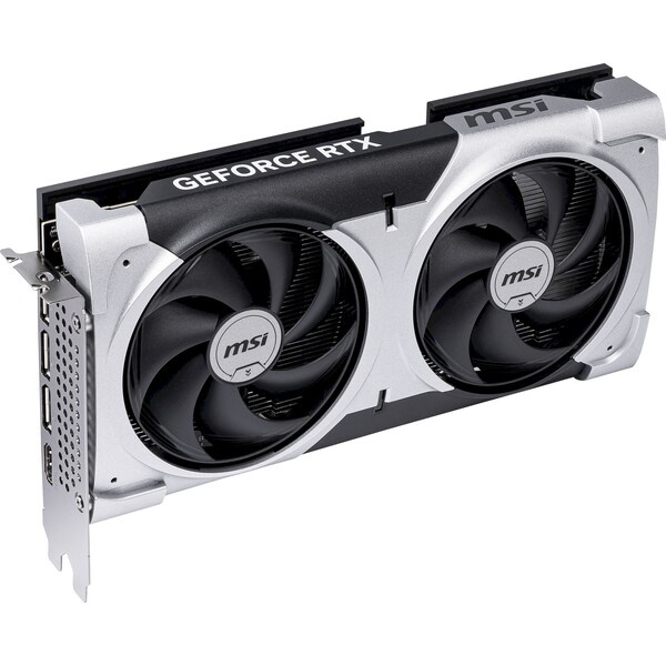 MSI NVIDIA GeForce RTX 5060 Ti 8G VENTUS 2X OC PLUS (RTX 5060 Ti 8G VENTUS 2X OC PLUS) Černá/stříbrná