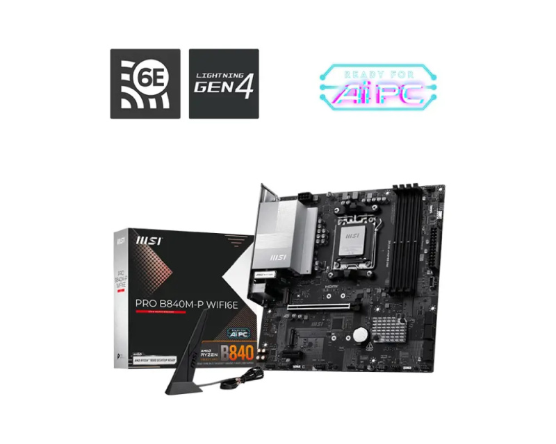 MSI PRO B840M-P WIFI6E