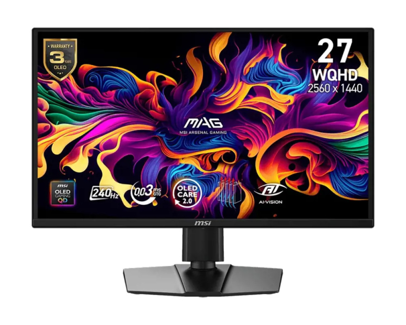 MSI MAG 272QP QD-OLED X24 Černá