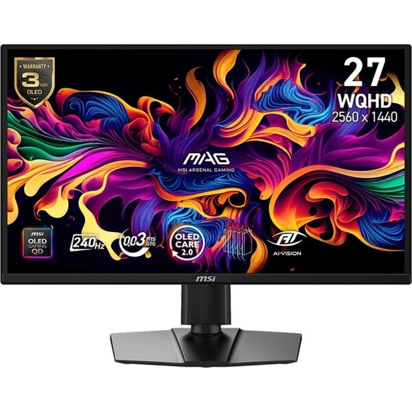 MSI MAG 272QP QD-OLED X24 Černá