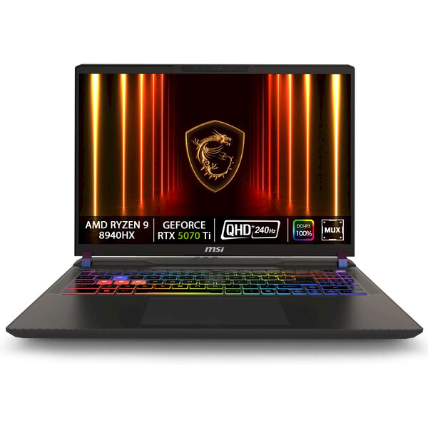 MSI Vector A16 (9S7-15MM72-049) černý Šedá