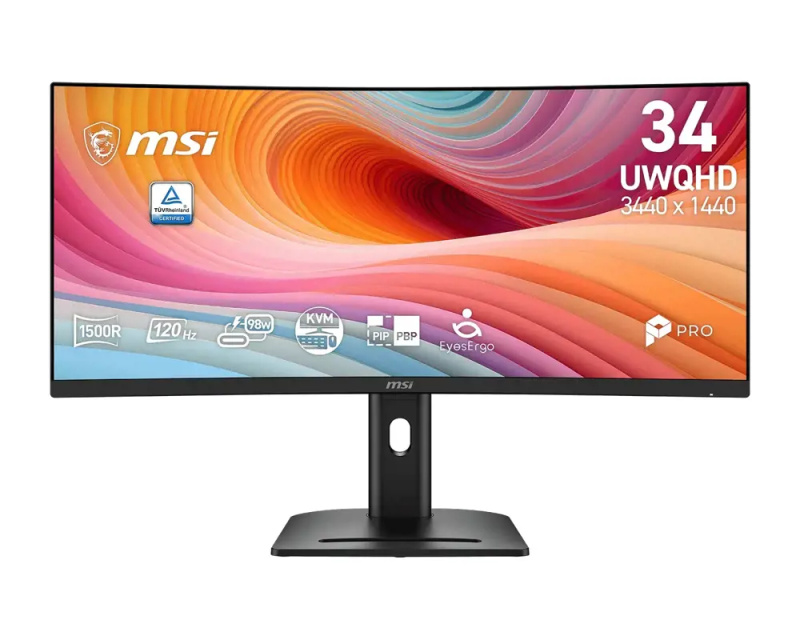 MSI PRO MP341CQPHG E12 monitor 34"