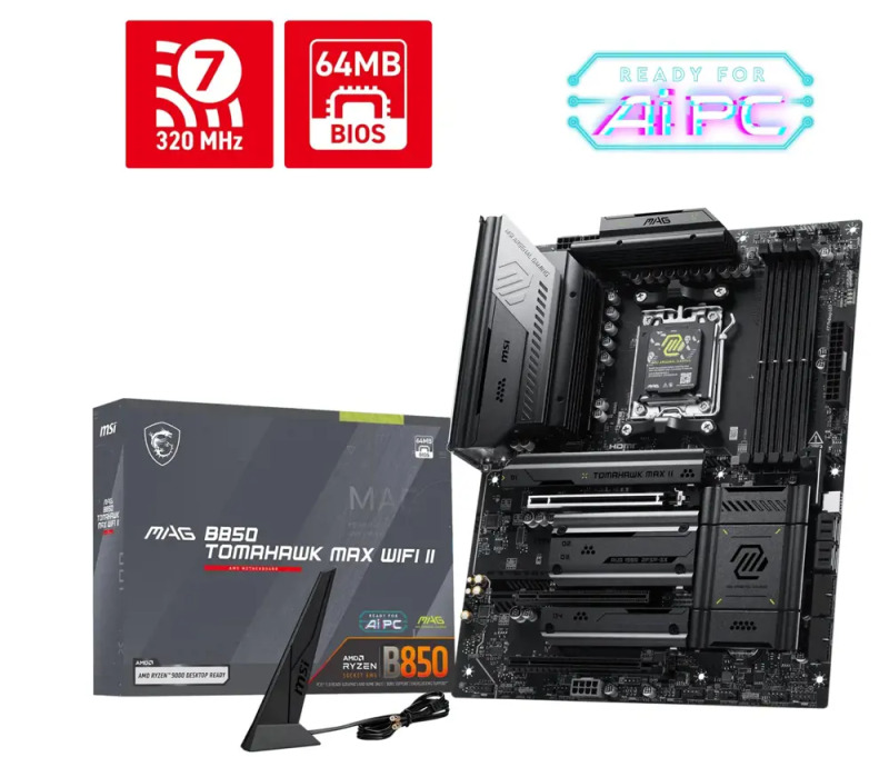 MSI MAG B850 TOMAHAWK MAX WIFI II