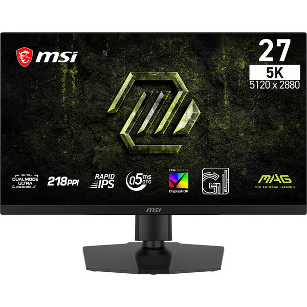 MSI MAG/271KPD7/26,9"/IPS/5K/75Hz/0,5ms/Černá/3R
