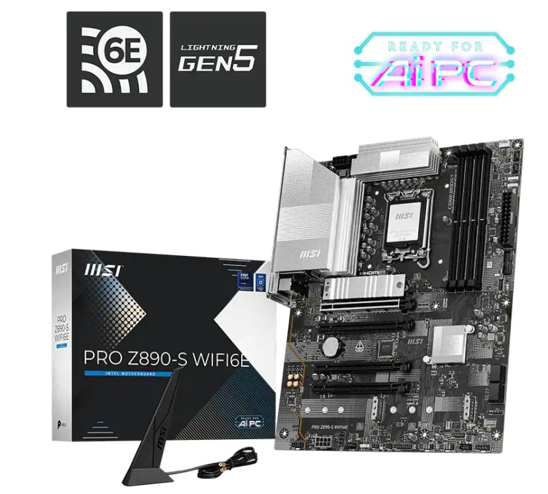 PRO Z890-S WIFI6E/LGA 1851/ATX