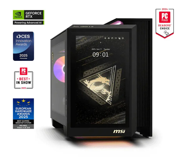 MSI MEG Vision X AI 2NVV9 Černá