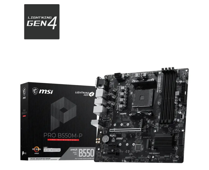MSI PRO B550M-P/AM4/mATX