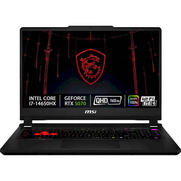 MSI Katana 15 HX (C14WGK-037XCZY) RTX 5070 černý