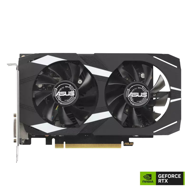 ASUS Dual GeForce RTX 3050 OC 6GB GDDR6 (90YV0K60-M0NA00) Černá