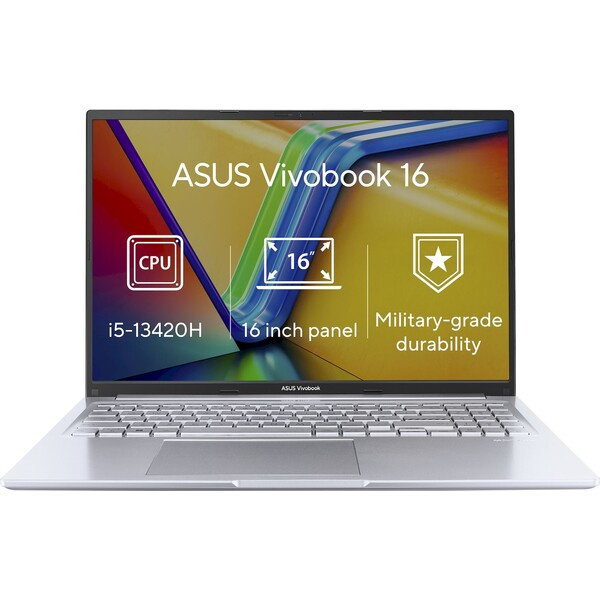 ASUS Vivobook 16 X1605VA-MB1681W Stříbrná