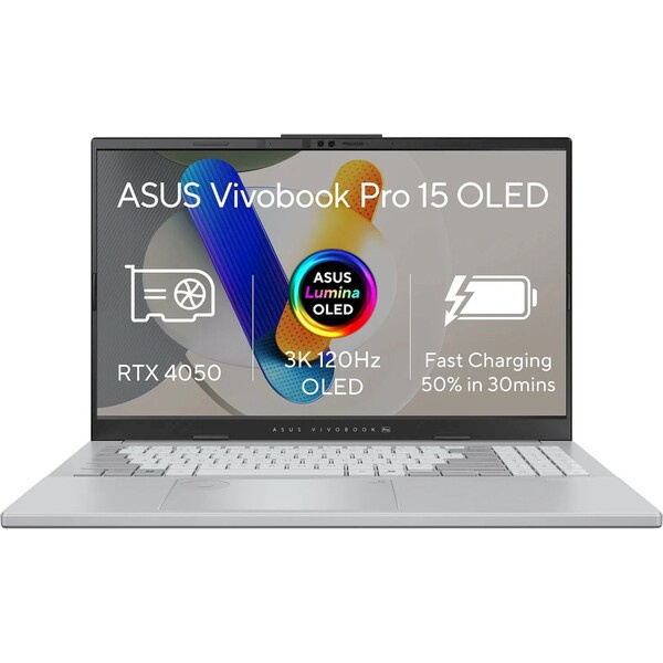ASUS Vivobook Pro 15 OLED N6506CU-OLED013X Stříbrná