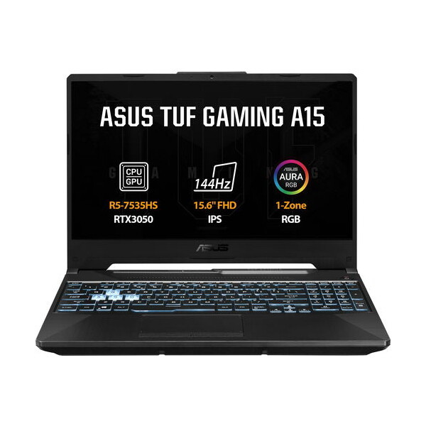 ASUS TUF Gaming A15 FA506NC-HN038  Černá