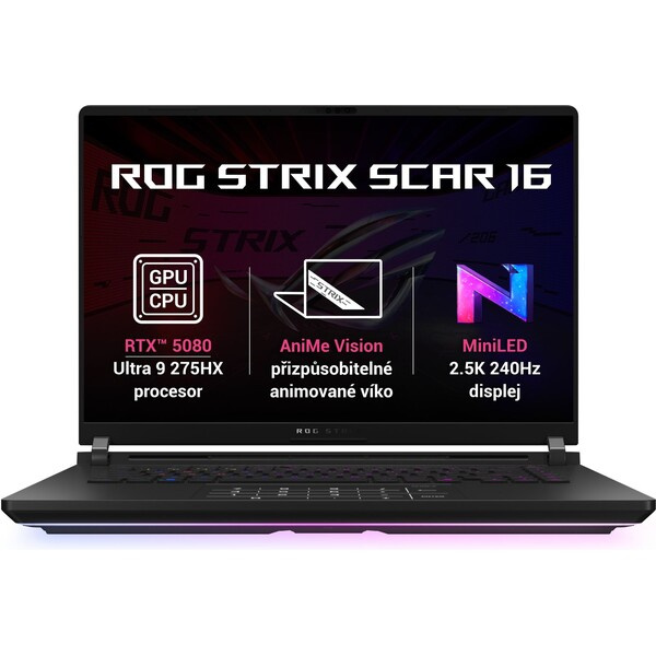ASUS ROG Strix Scar G635 G635LW-NEBULA031X Černá