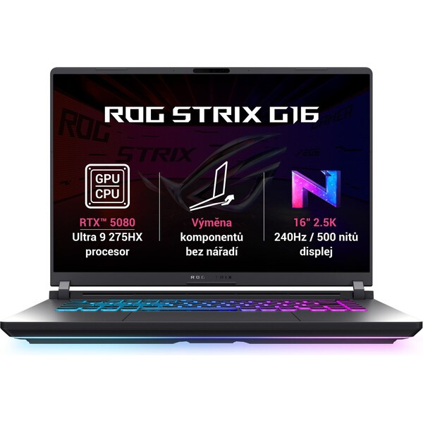 ASUS ROG Strix G16 G615LW-NEBULA007W Šedá