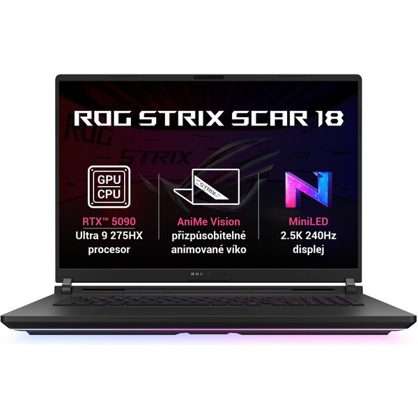 ASUS ROG Strix Scar G835 G835LX-NEBULA011X Černá