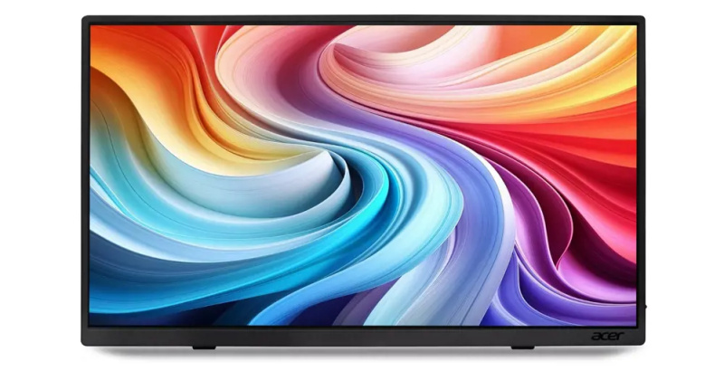 Acer PM161QTbmiuuux monitor 15,6" Černá
