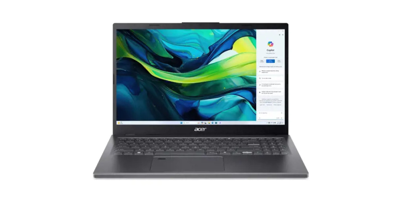 Acer Aspire 15 (A15-61M-R7QD) šedý Šedá