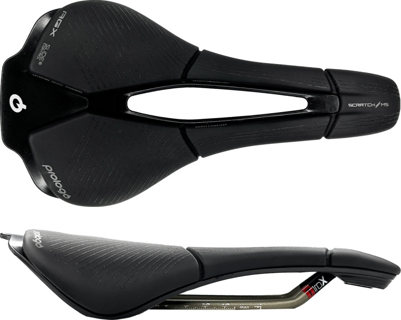 sedlo PROLOGO SCRATCH M5 PAS SPACE TIROX AGX černé