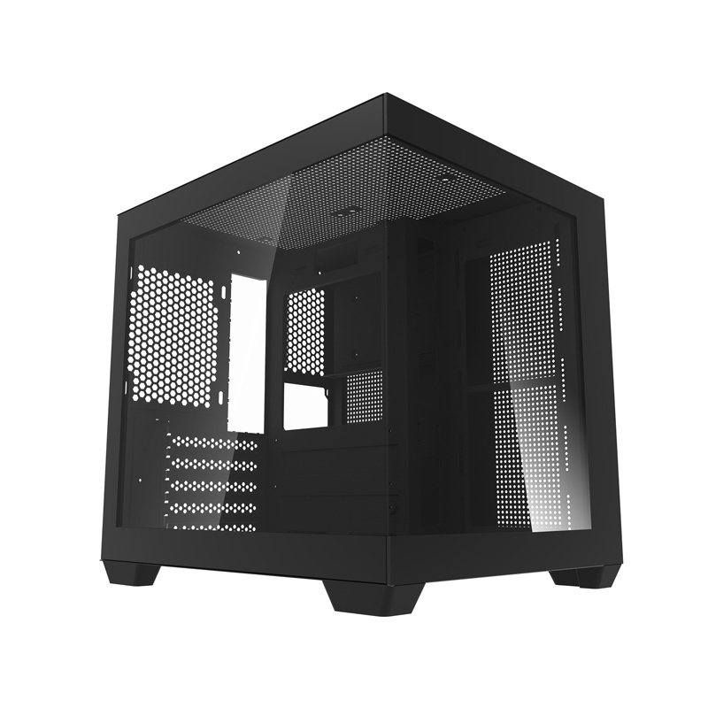Počítačová skříň Darkflash C275P bez ventilátorů (černá)