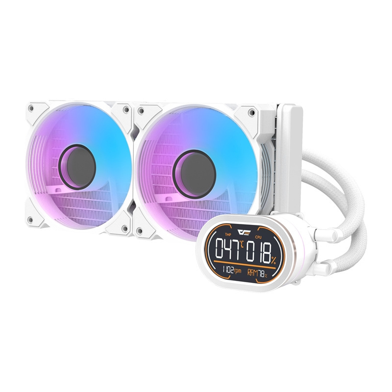 Chladič procesoru Darkflash DH240D v2 (bílý)