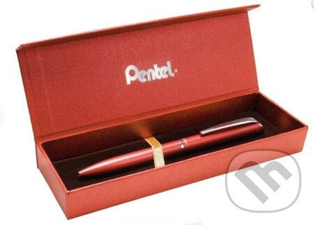 Pero gelové Pentel EnerGel BL2007 Luxusní - červené 0,7mm v dárkové krabičce