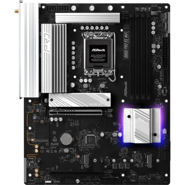 ASRock MB Sc LGA1851 B860 Pro RS WiFi, Intel B860, 4xDDR5, 1xDP, 1xHDMI, WiFi, ATX (B860 Pro RS WiFi