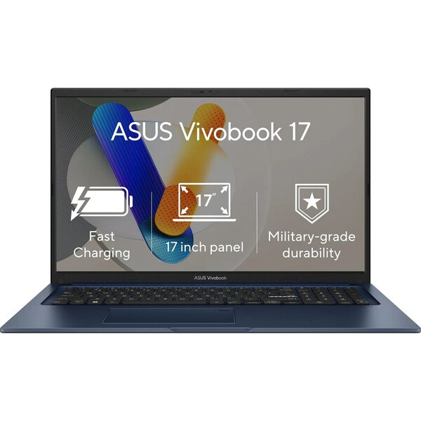 ASUS Vivobook 17 X1704VA-AU860W Modrá