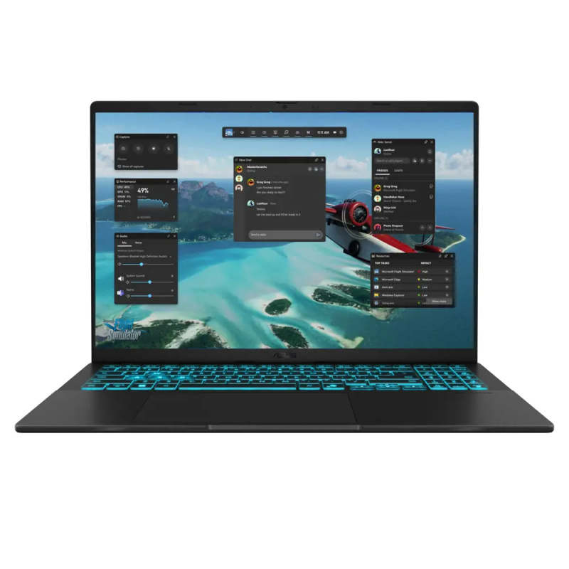ASUS V16 V3607VU-RP345W Černá