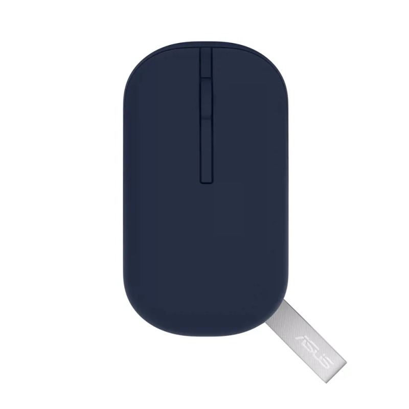 ASUS Marshmallow MD100 Lite/Cestovní/Optická/1 600 DPI/USB+BT/Modrá