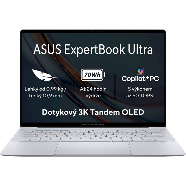 ASUS ExpertBook Ultra B9406CAA-OLEDX7642SX Šedá