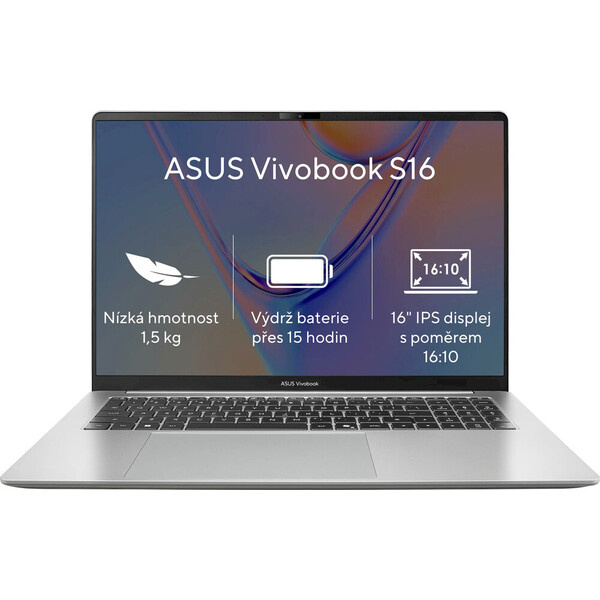 ASUS Vivobook S16 (S5652MA-TK109W) stříbrný