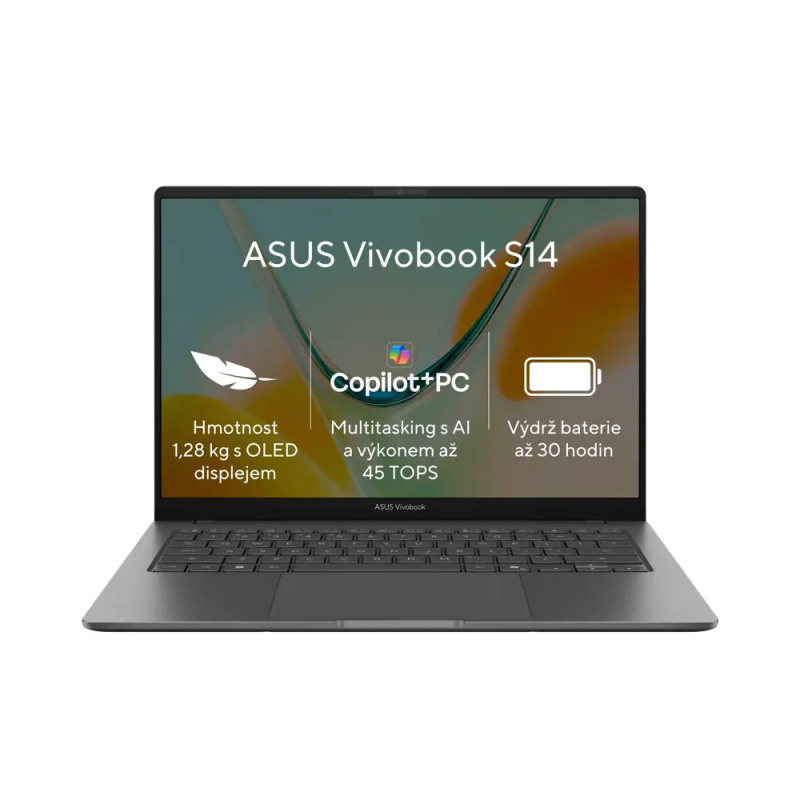 ASUS Vivobook S14 (S5408QA-TM198W) šedý