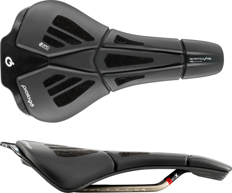 sedlo PROLOGO SCRATCH M5 TiROX 140 CPC černé