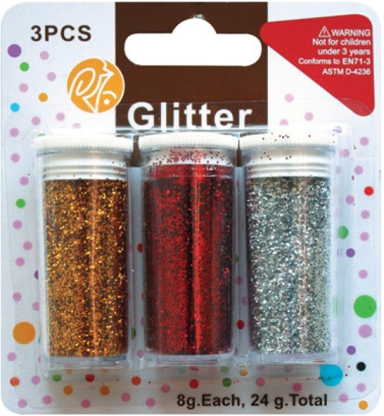 Sypké glitry 3 odstíny po 8g Anděl Přerov s.r.o.
