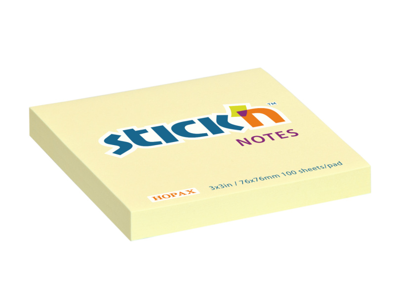 Samolepicí bloček Hopax Stick’n Notes 76 x 76 mm
