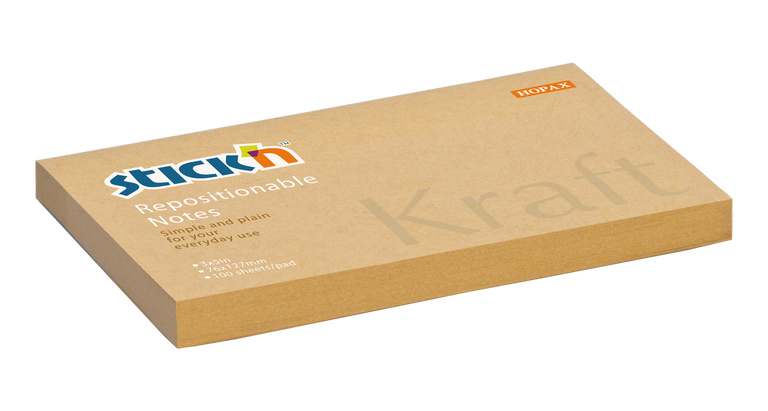 Hopax Stick'n Kraft - samolepicí bloček - 76 × 127 mm, 100 l